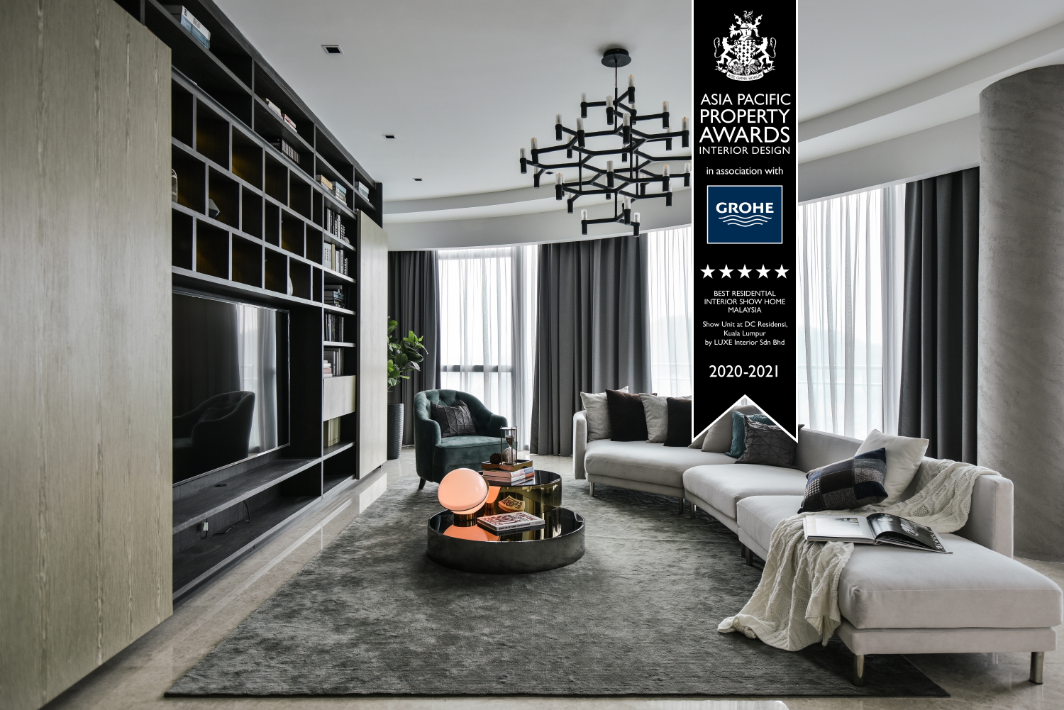 Eclectic Design Apartment @ DC Residenci | Luxe Interior