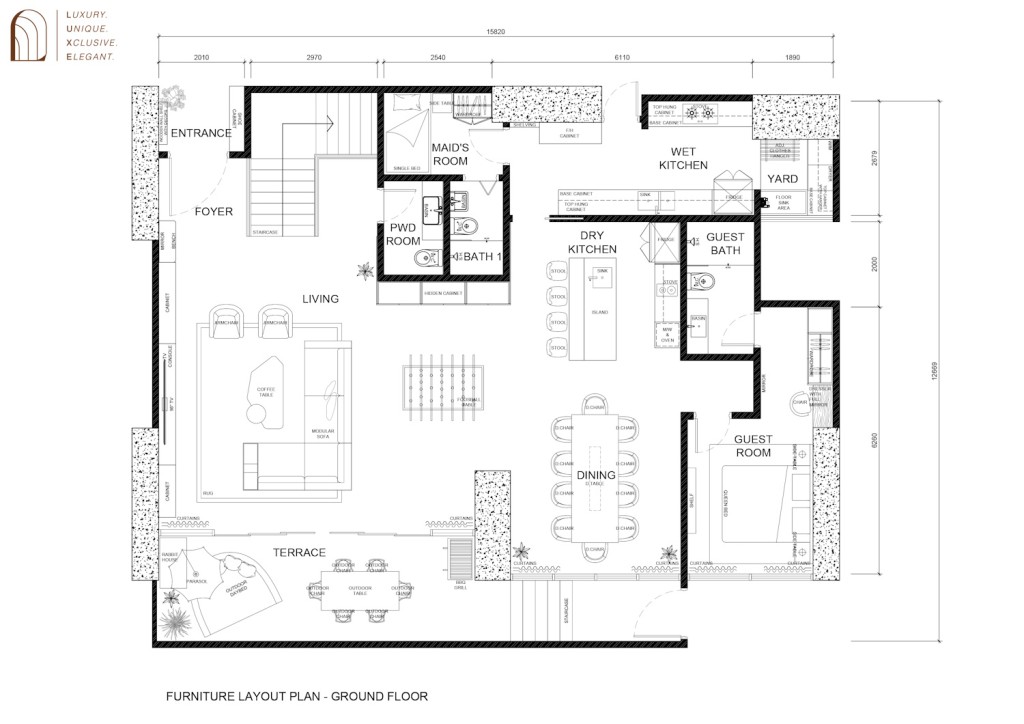 Transitional Design @ Pavilion Hilltop | Luxe Interior